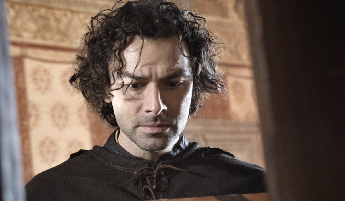 Aidan Turner nei panni di Leonardo in Leonardo. Credits: Angelo Turetta, Lux Vide e Rai Fiction.