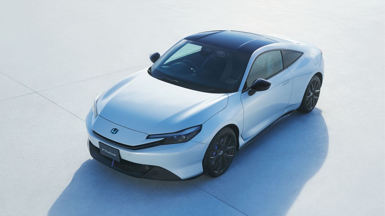 El Prelude de Honda, que renació el 5 de septiembre de 2025, 24 años después de su cese de producción. (Cortesía de Honda Motor)